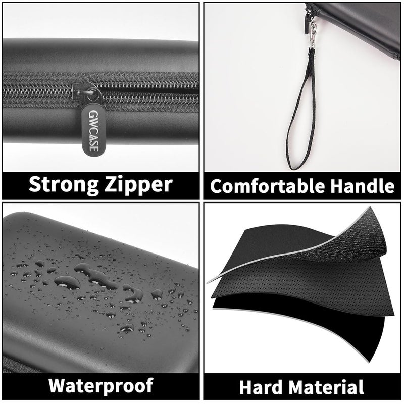 GWCASE Case Compatible with RG35XX H Retro Game Console, Handheld Emulator Gaming Player Storage Organizer for Anbernic for rg35xx h/for RG28XX Retroid Pocket Consoles, TF Card& Cable(Box Only) (Black) - Image 5